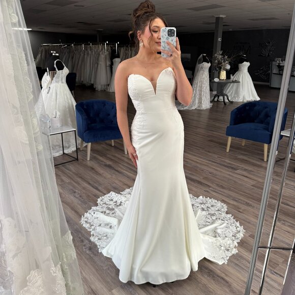 Allure Bridals Wedding Dress A1214 - Picture 1 of 2